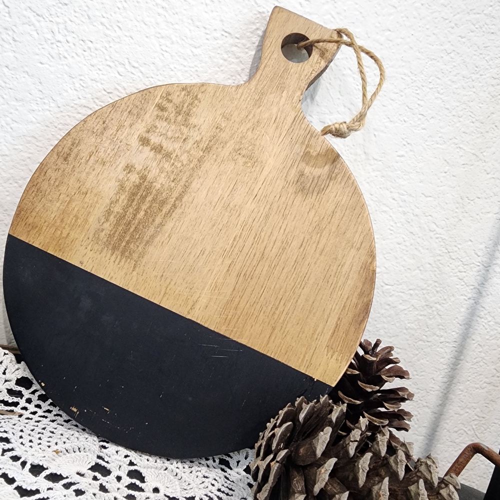 Two-Tone Wooden Cutting Board